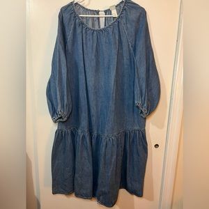 H&M denim dress